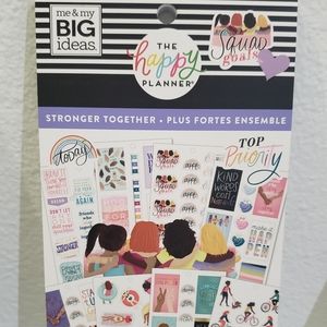 The Happy Planner Stronger Together stickers
